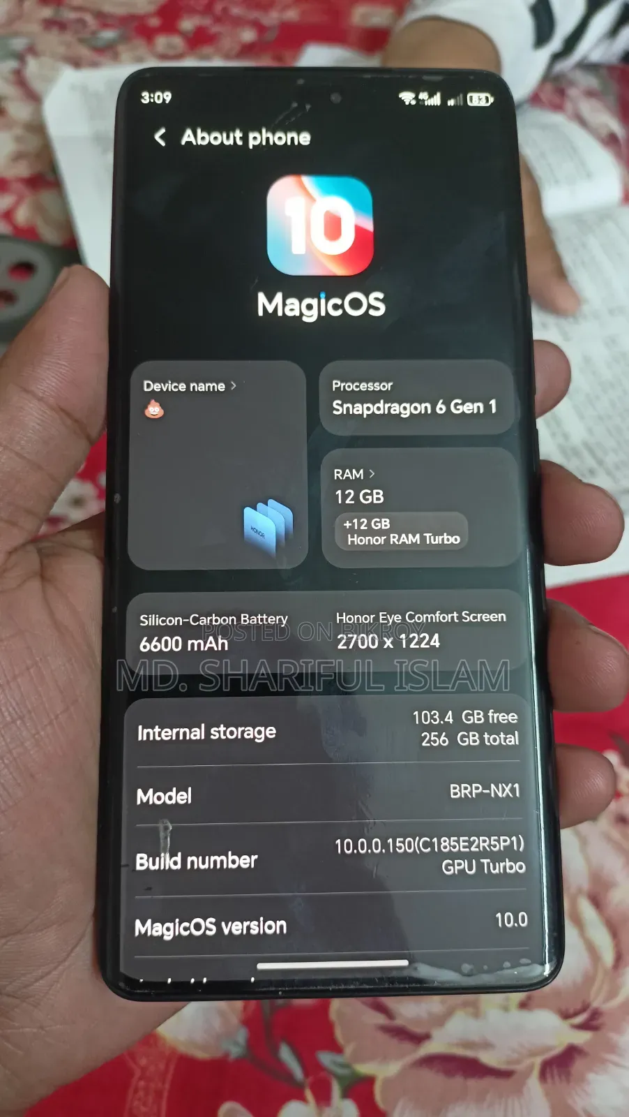 Honor X9c 512 GB Black