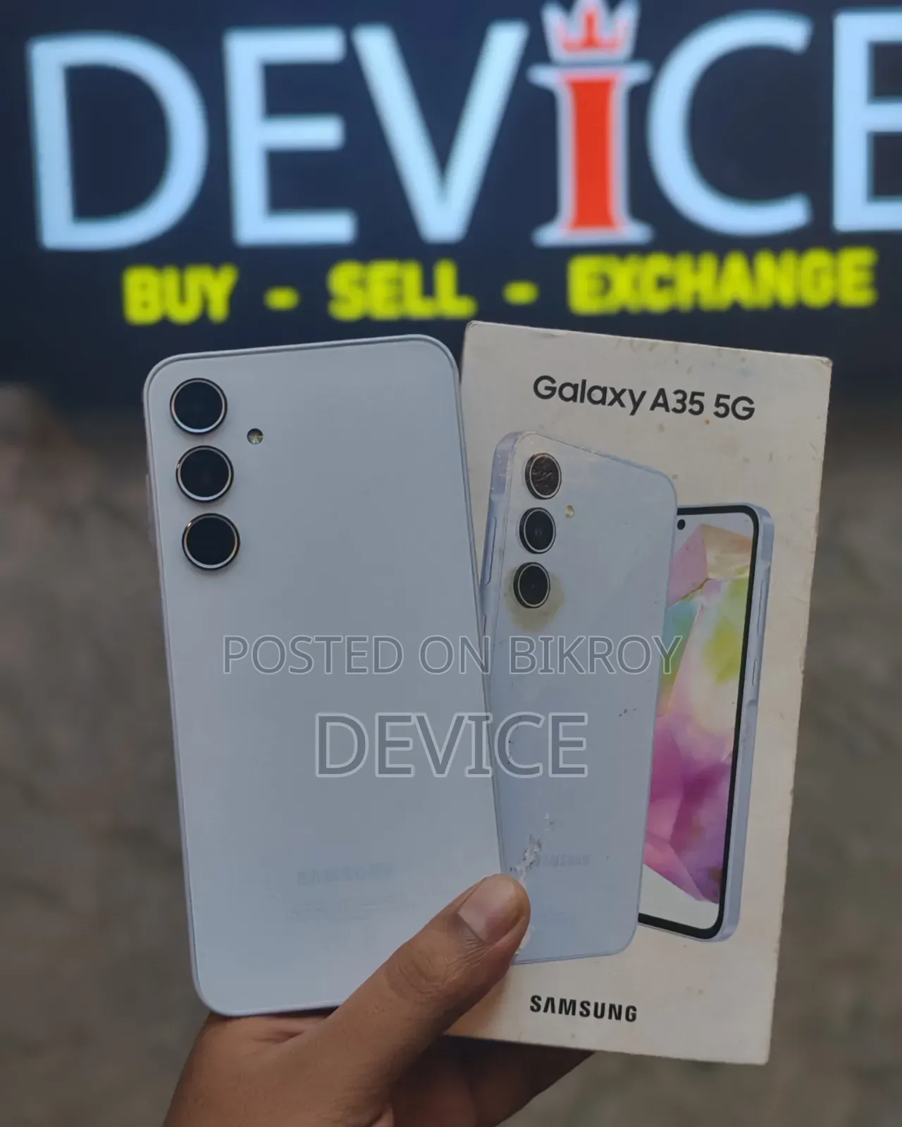 Samsung Galaxy A35 128 GB White