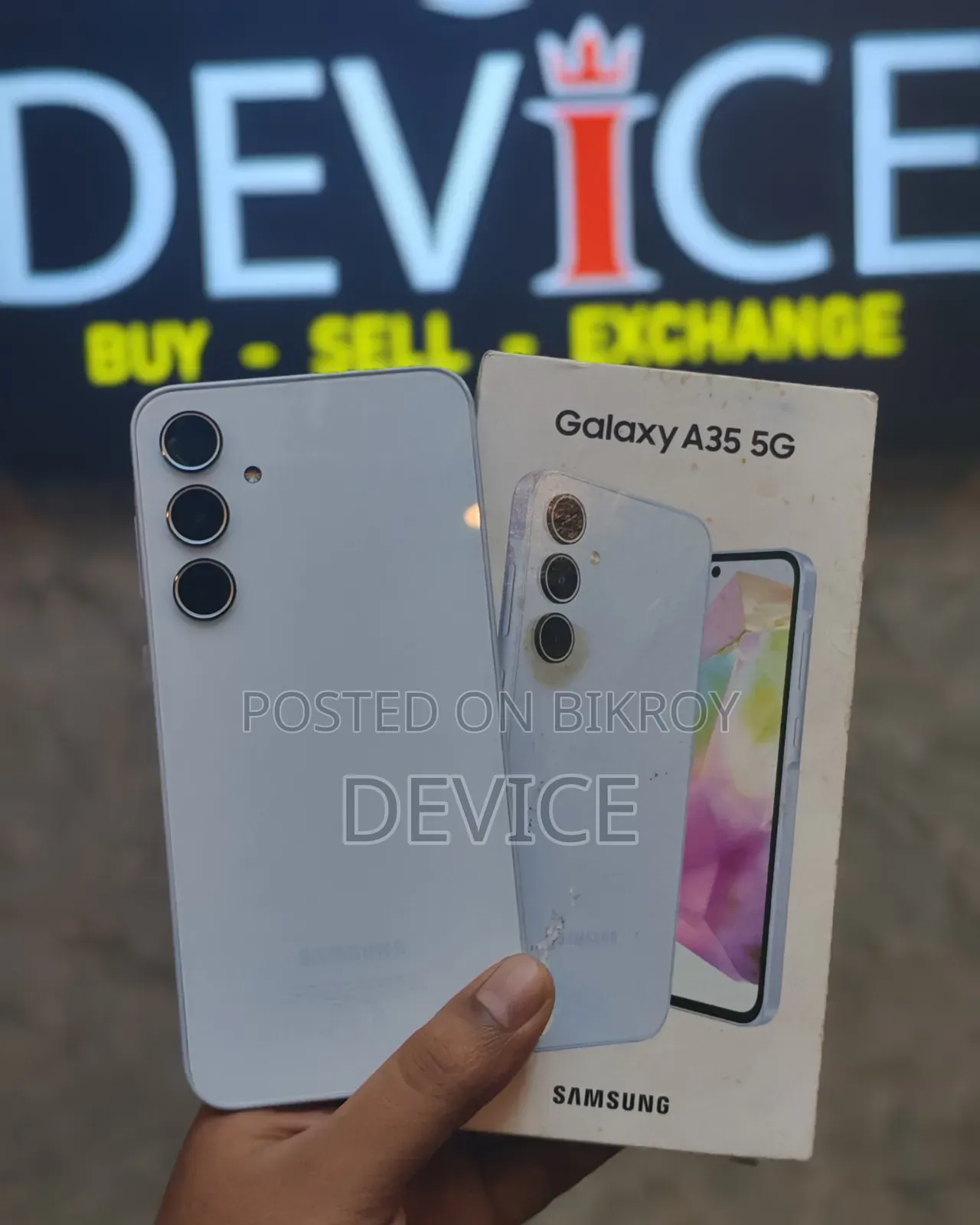 Samsung Galaxy A35 128 GB White