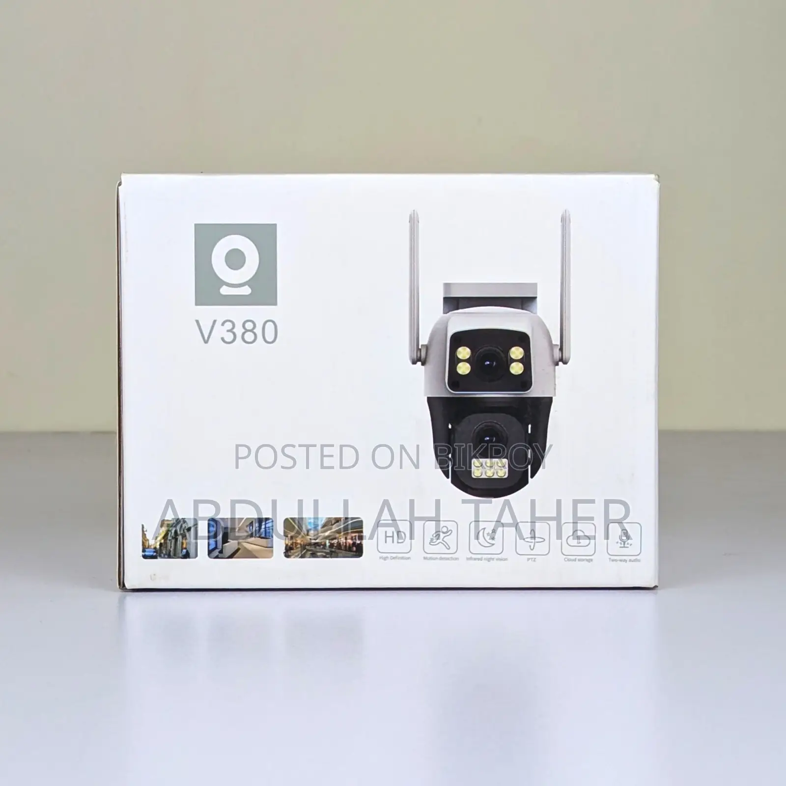 V380 Dual Lens Wi Fi Camera