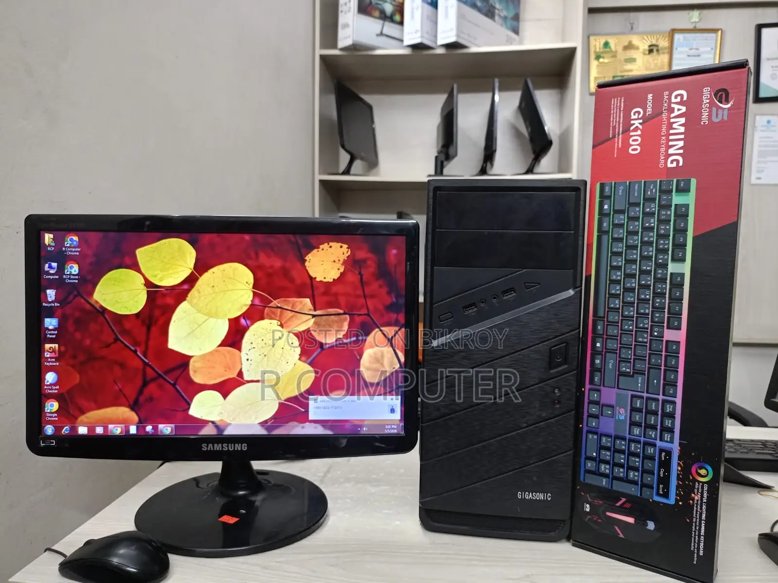 Desktop Computer 4GB Intel Core I5 SSD 128GB
