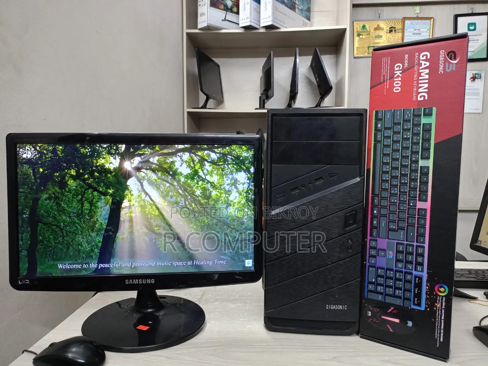 Desktop Computer 4GB Intel Core I5 SSD 128GB