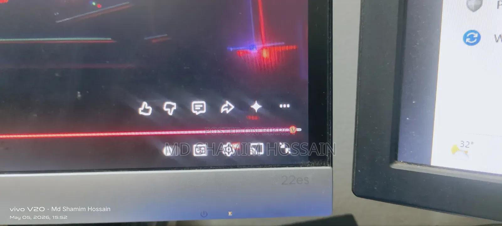 HP Borderless Monitor