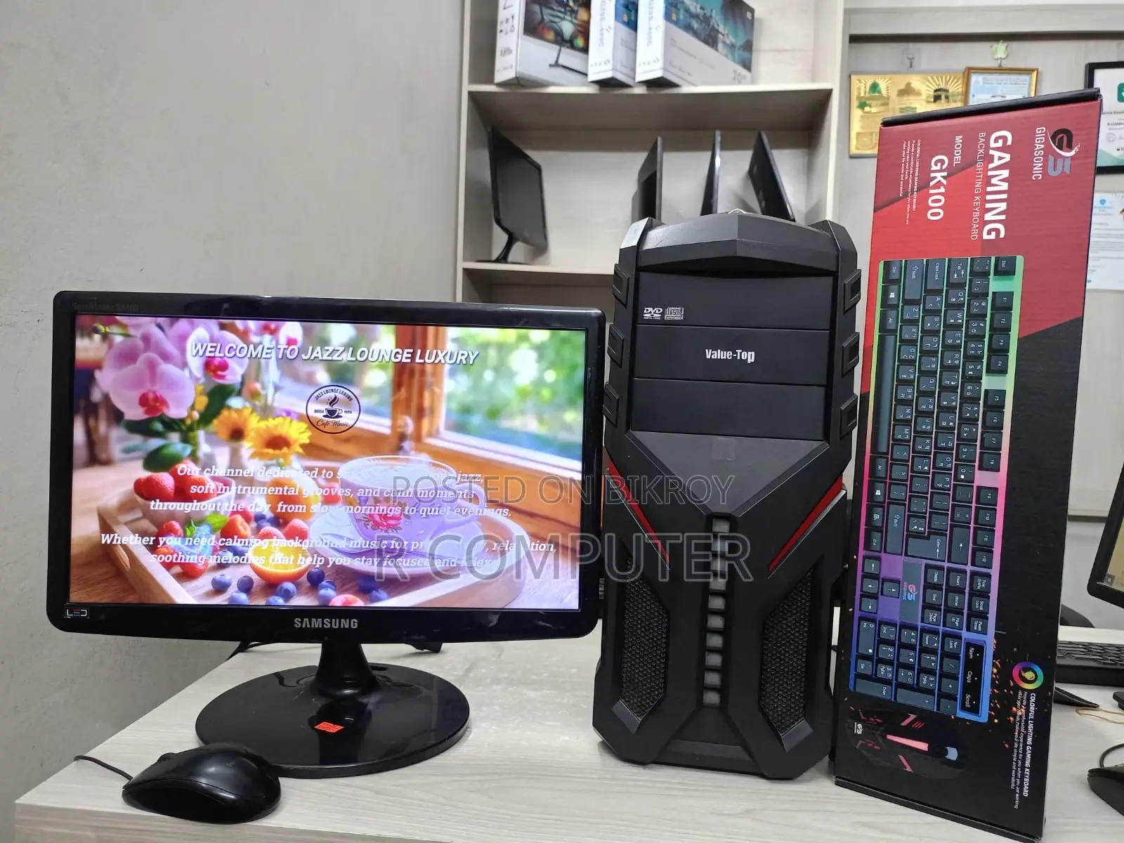Desktop Computer 4GB Intel Core I3 SSD 128GB