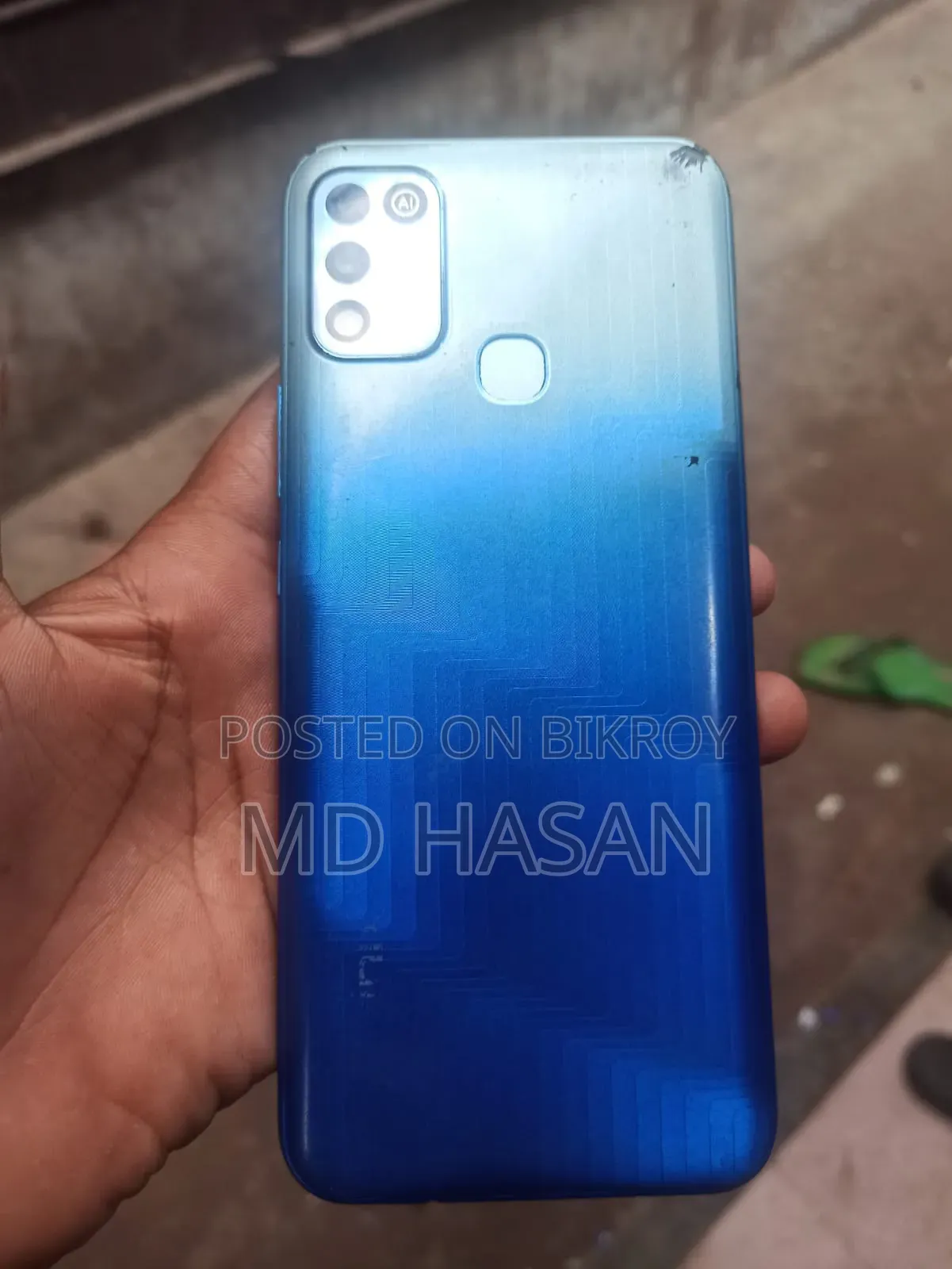 Infinix Hot 10 Play 64 GB Blue