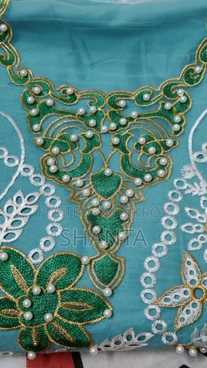 Exclusive Organza Embroidery Unstitched Three-Piece (With Inner)