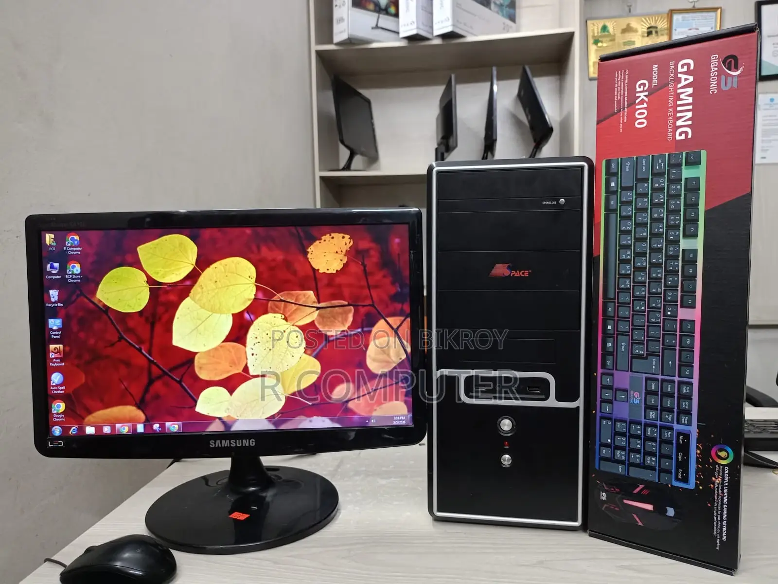 Desktop Computer 8GB Intel Core I5 SSD 128GB