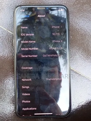Apple iPhone X 256 GB Gray