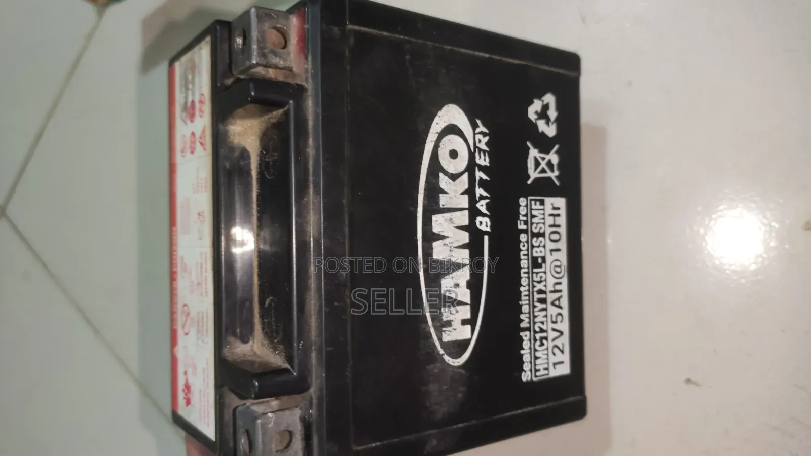 বাইকের Hamko 12v 5mah ব্যাটারি