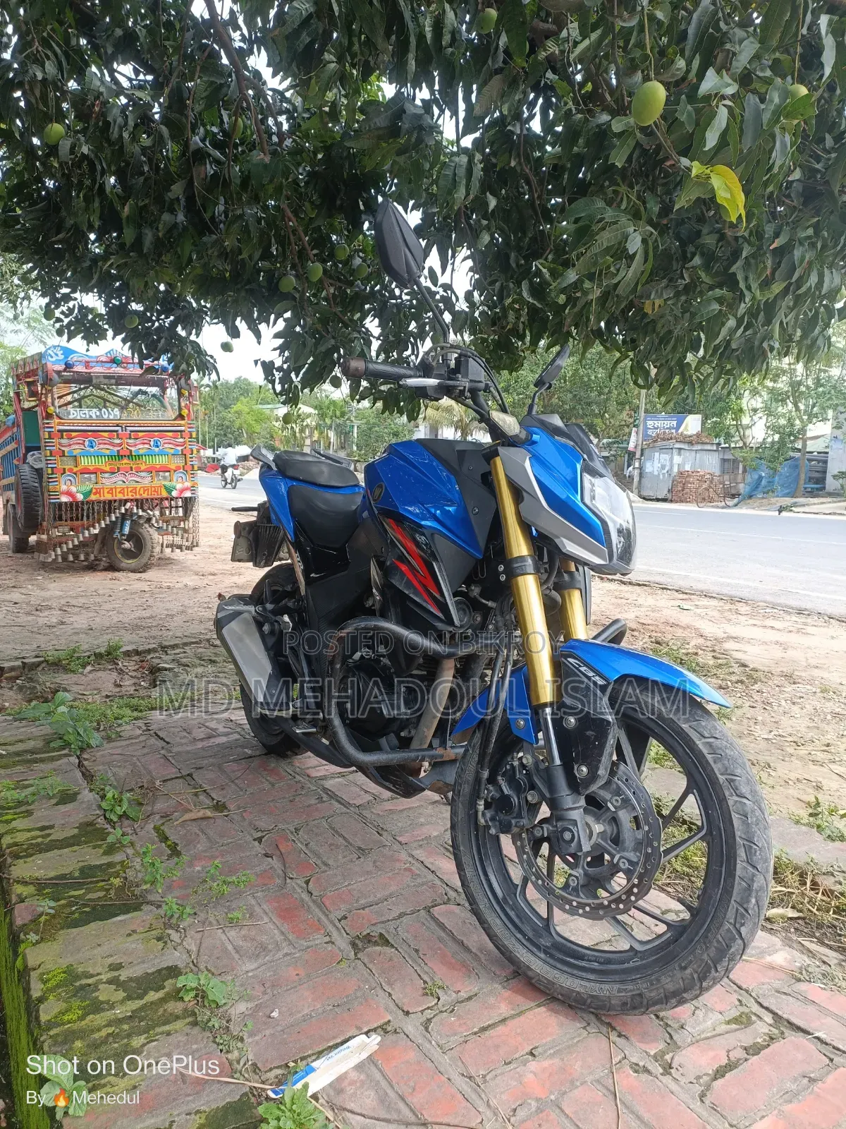 New Haojue DR160 2021 Blue
