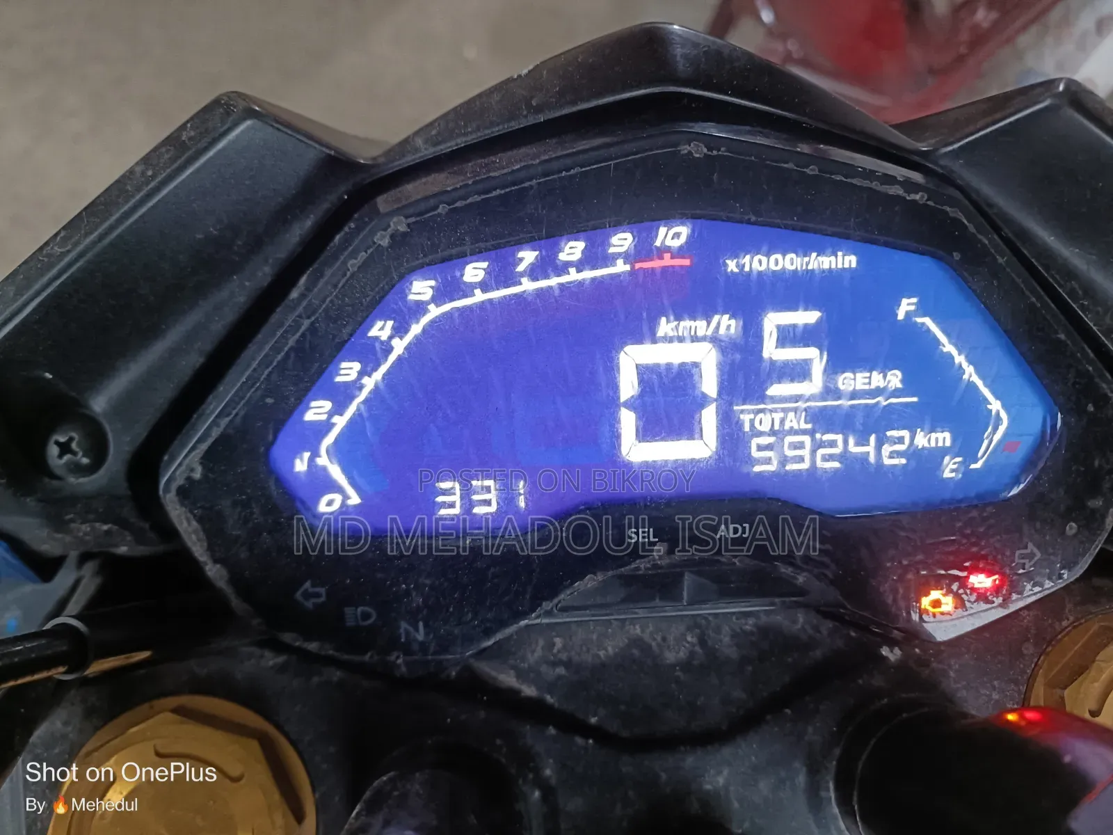 New Haojue DR160 2021 Blue