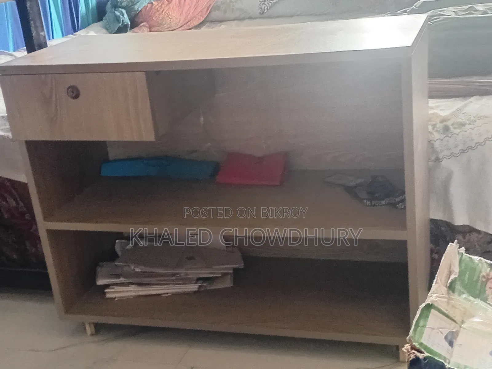 Office Table, Chair and Rack