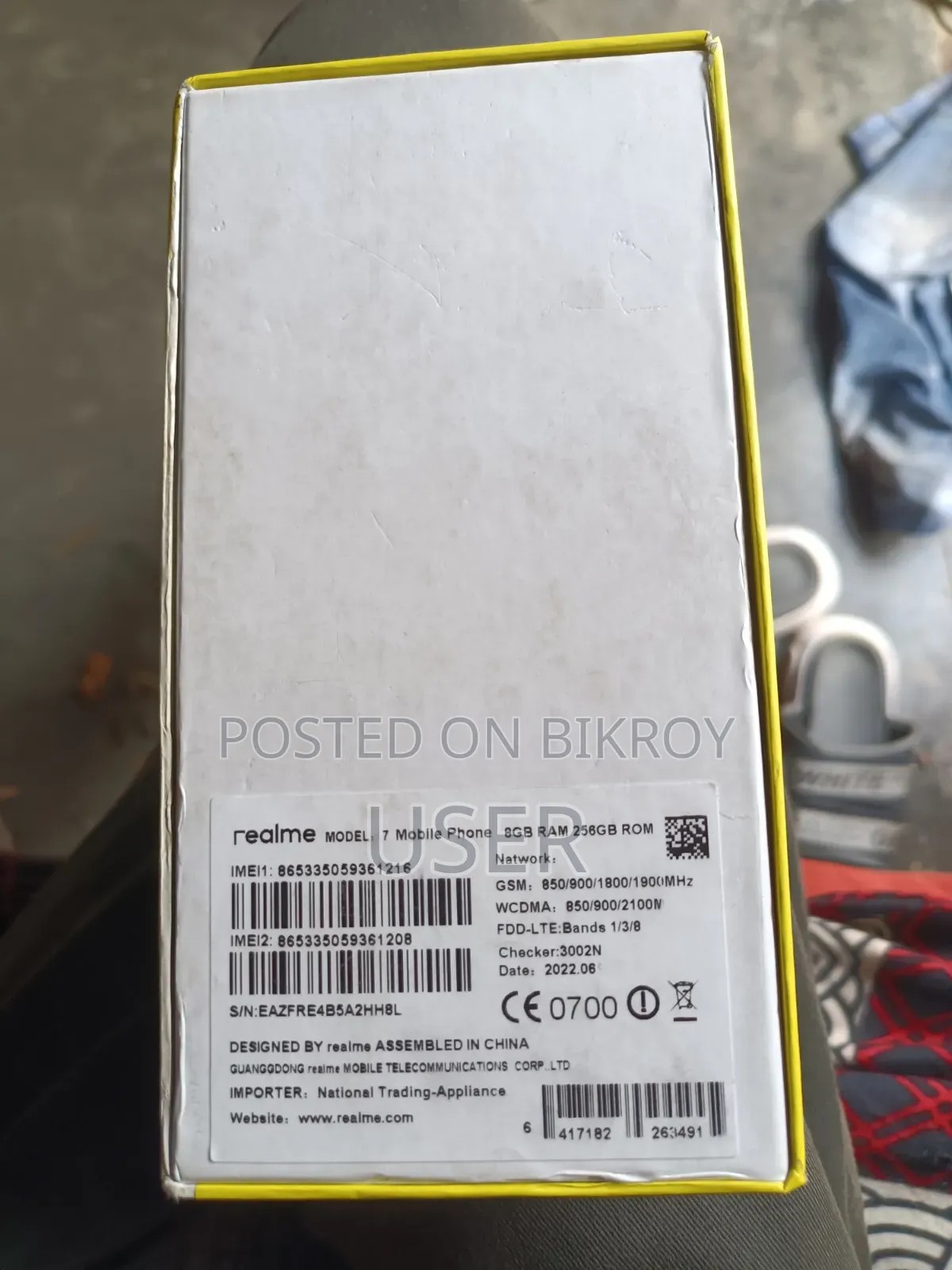 Realme 7 5G 128 GB Silver