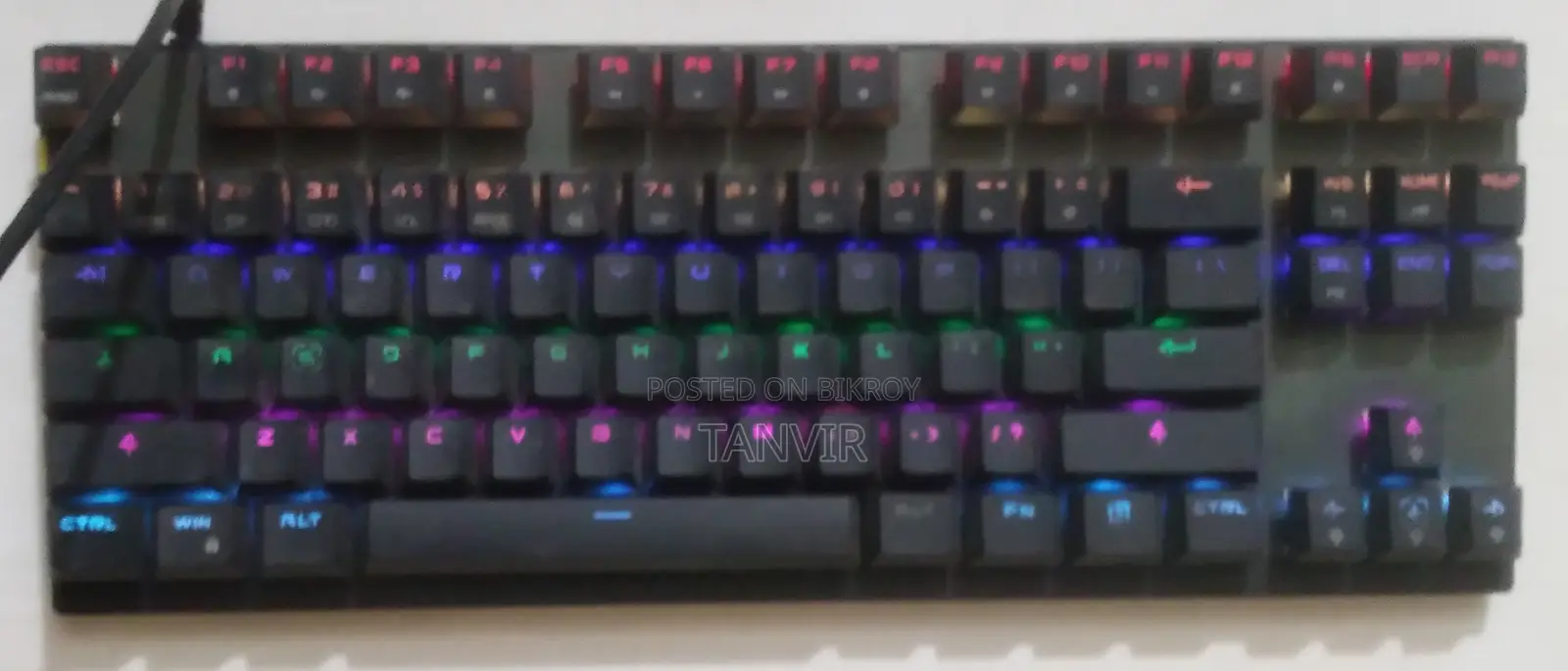 Motospeed Ck82 RGB Wired Black Mechanical Gaming Keyboard