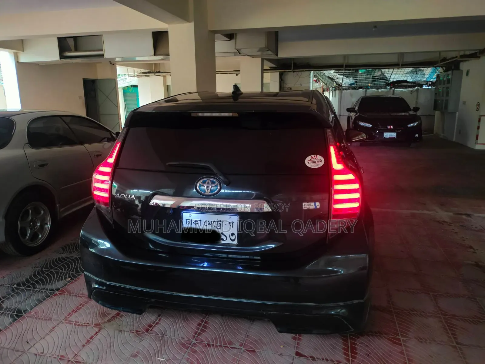 Toyota Aqua 2017 Black