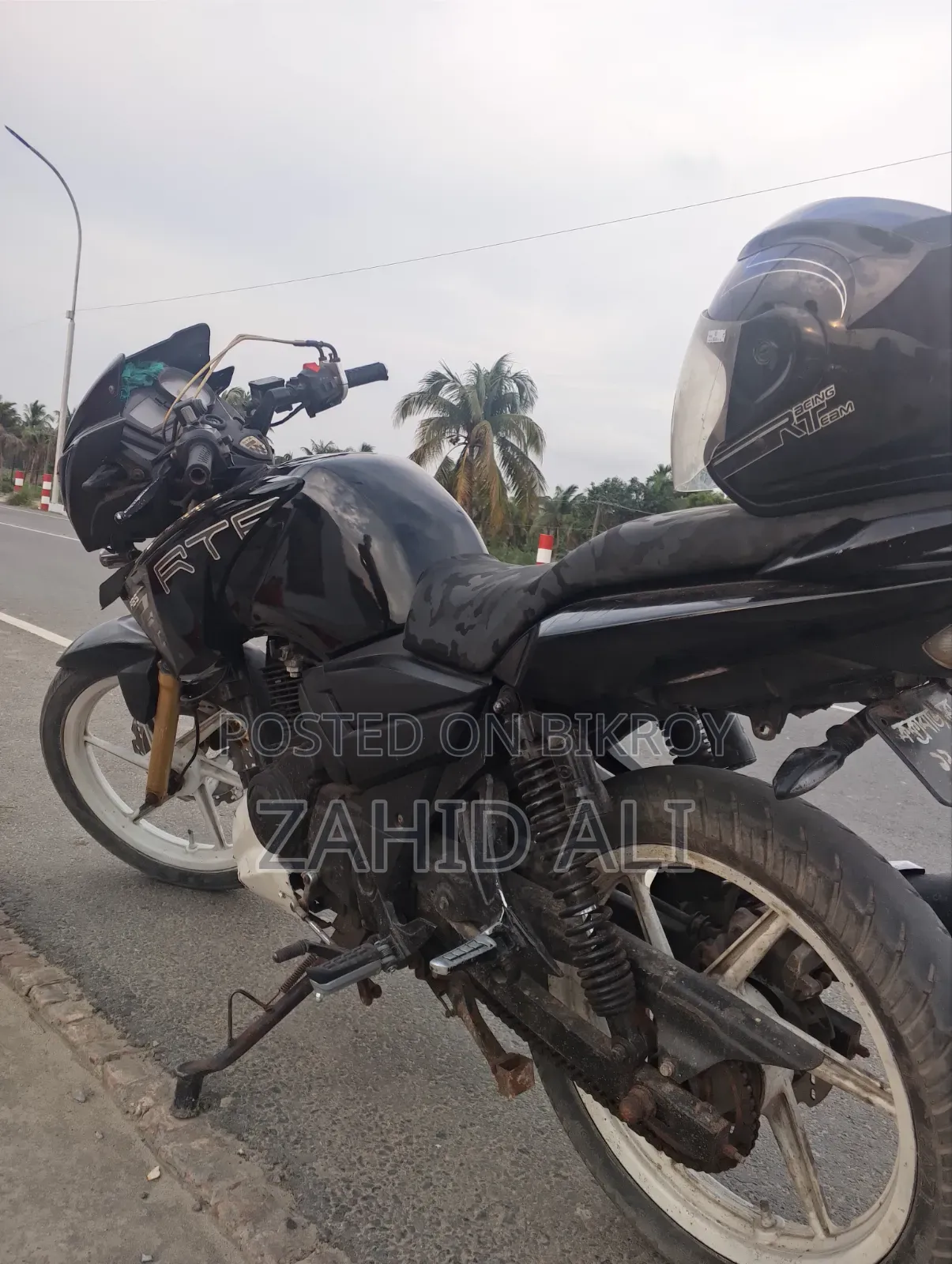 TVS Apache RTR 160 2V 2020 Black