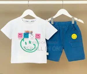 Premium Denim Set (T-shirt & Pants)