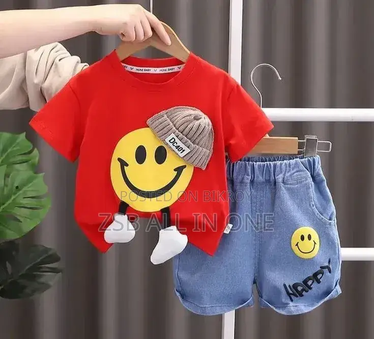 Premium Denim Set (T-shirt & Pants)