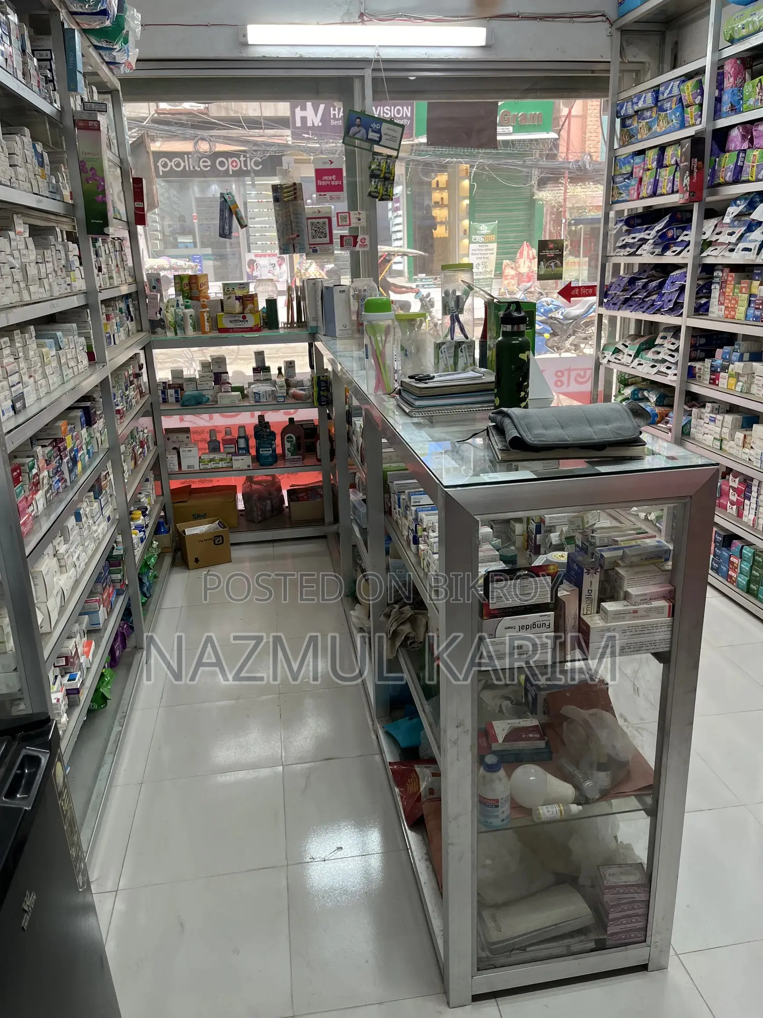 Thai Glass Shelf