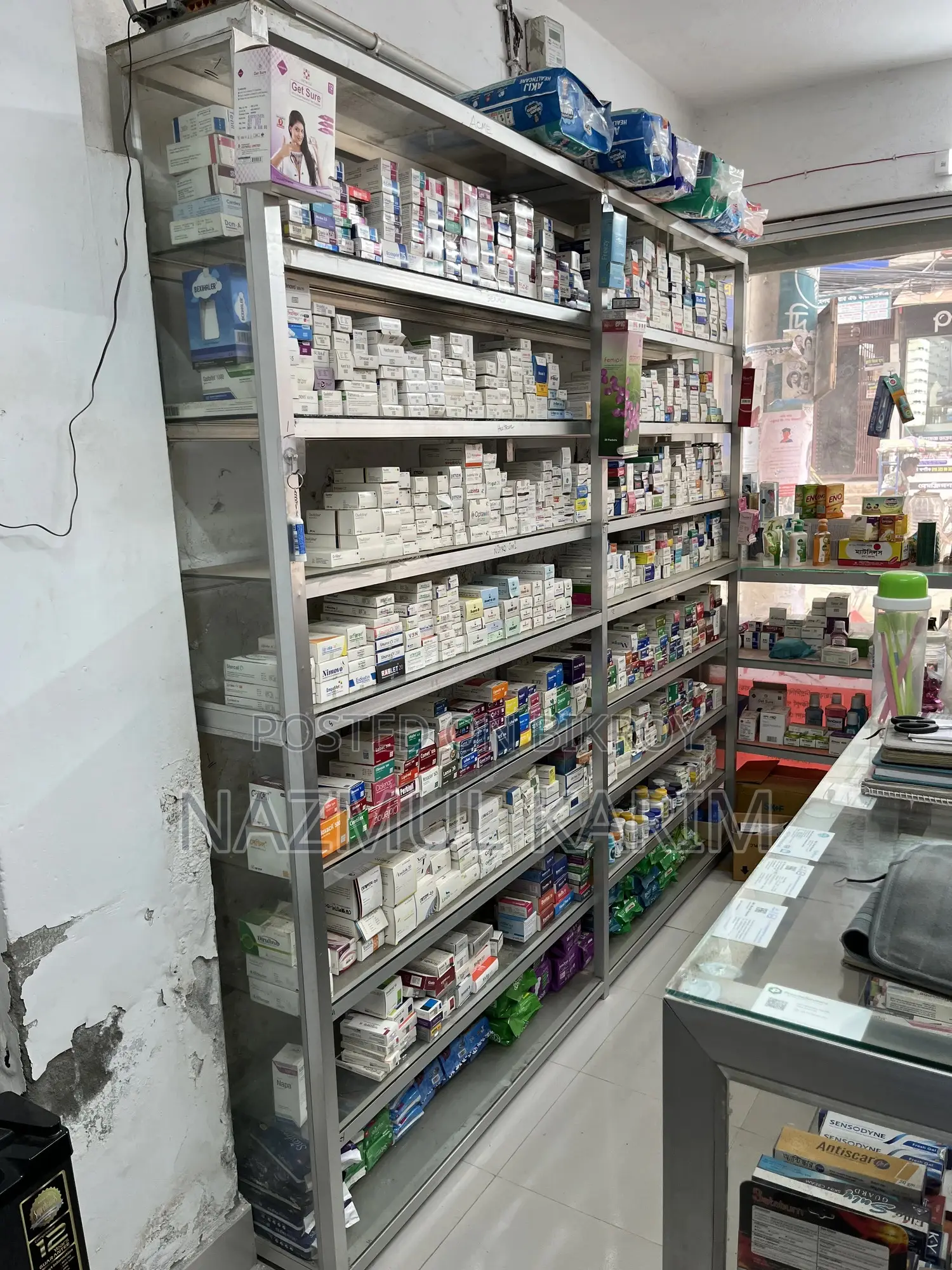Thai Glass Shelf