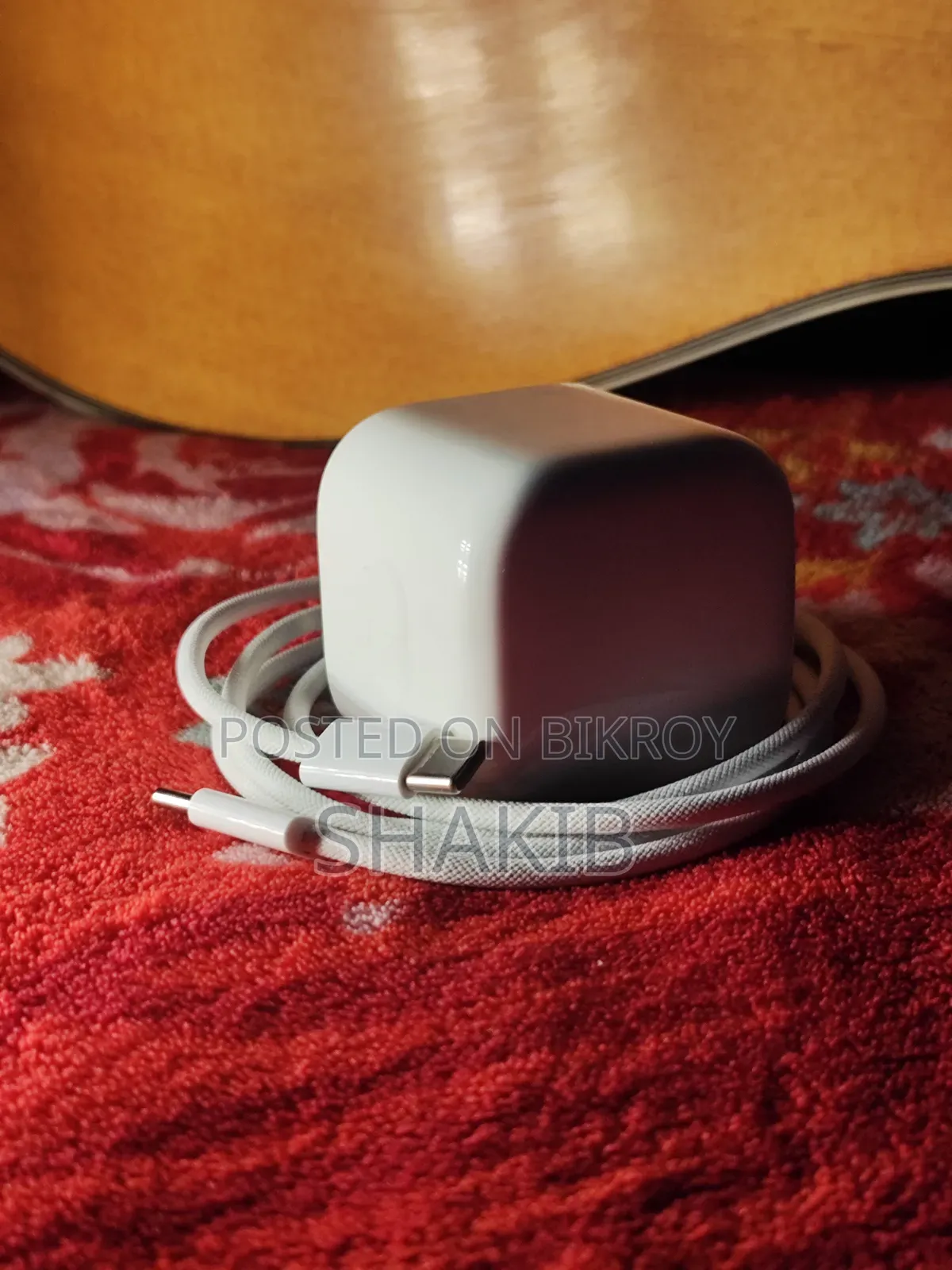 Original 40w Apple Adapter With 17 Pro Max Cable (Box Pulled)