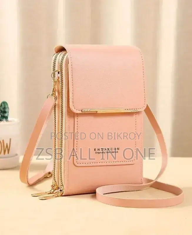 Women Bags Soft Leather Wallets Touch Screen