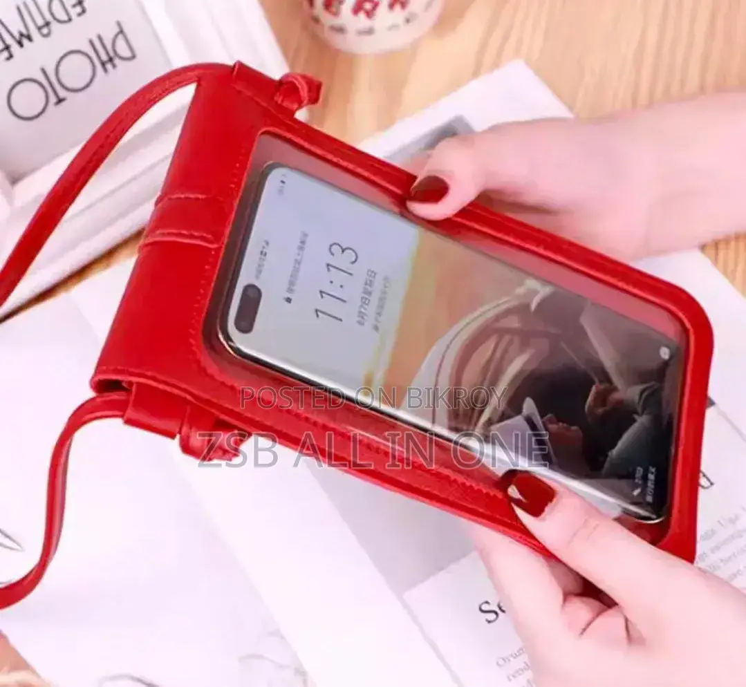 Women Bags Soft Leather Wallets Touch Screen