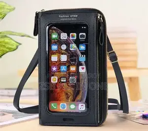 Women Bags Soft Leather Wallets Touch Screen