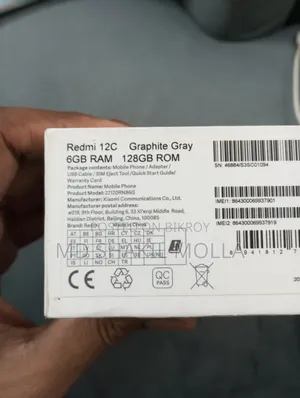 Xiaomi Redmi 12C 128 GB Black