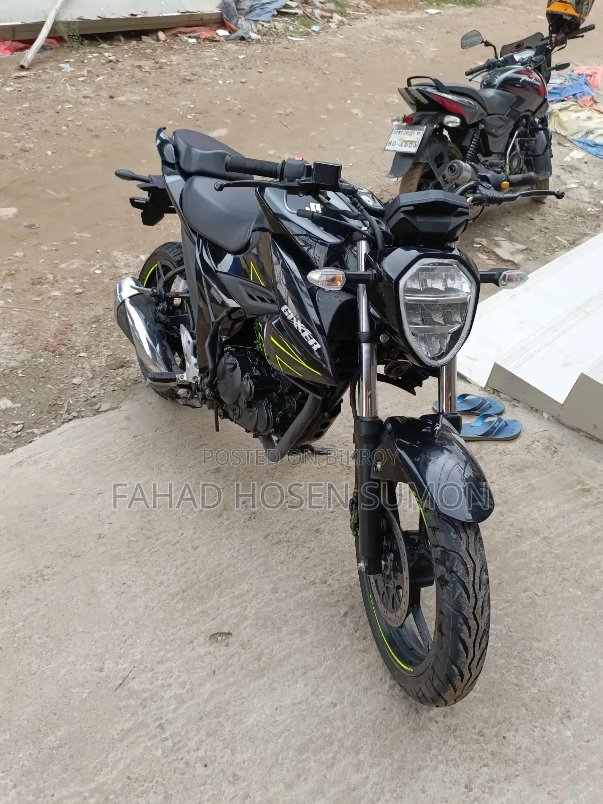 Suzuki Gixxer Monotone 2025 Black