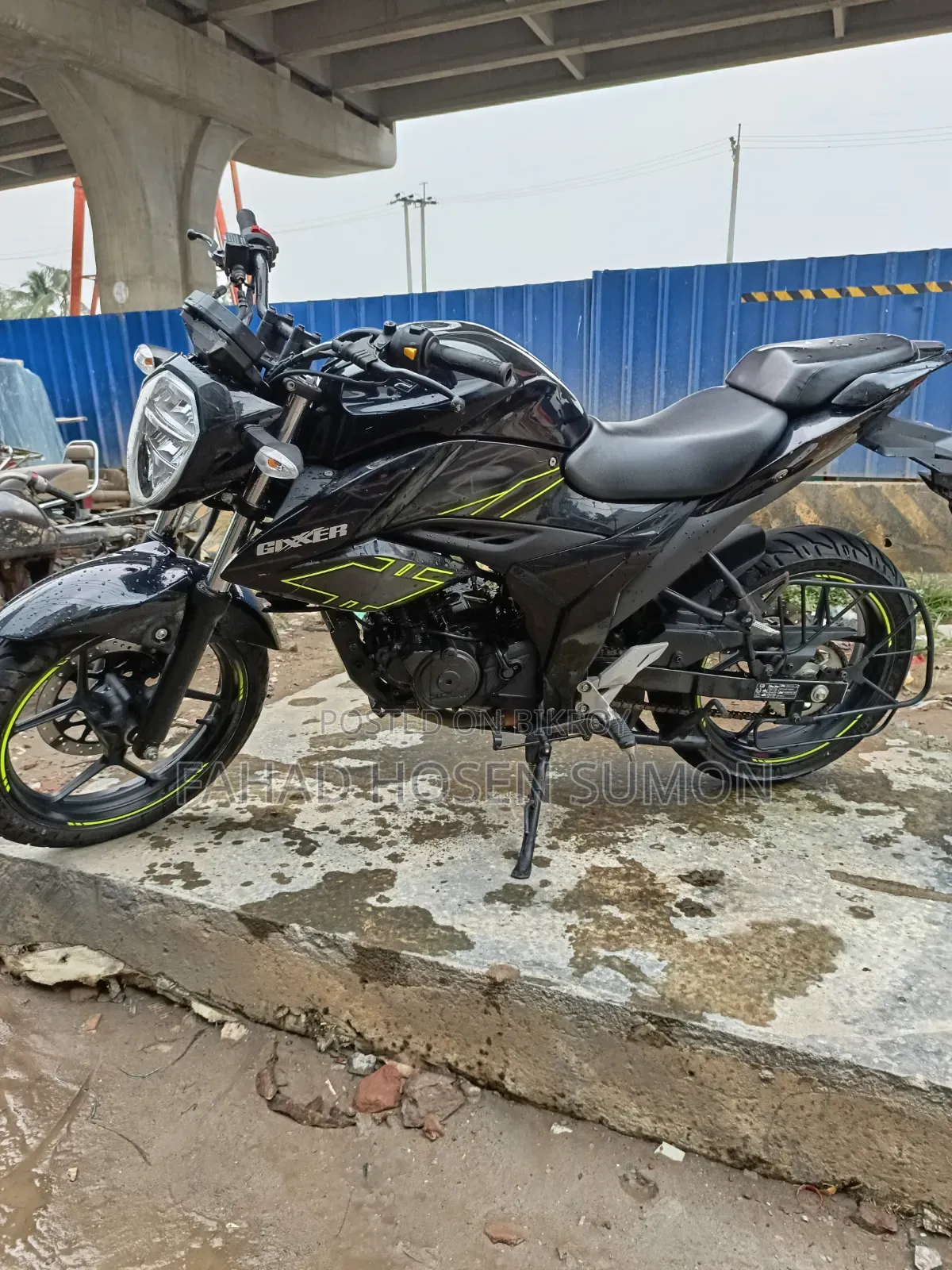 Suzuki Gixxer Monotone 2025 Black
