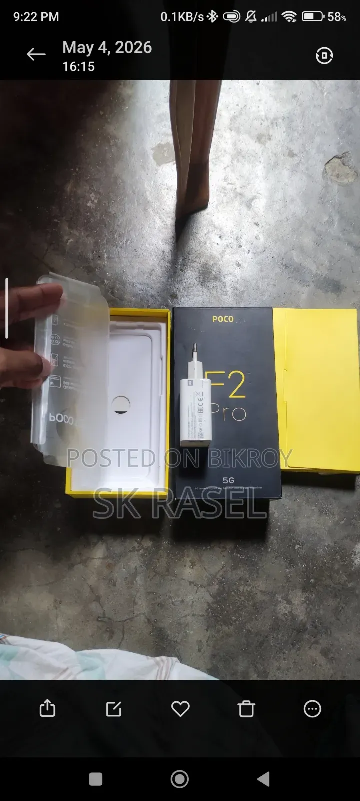 Xiaomi Pocophone F2 Pro 128 GB White