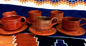 Clay Tea Cup Set