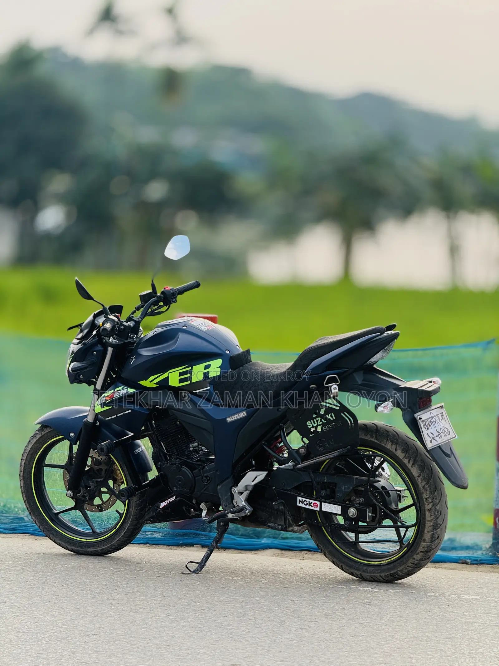 Suzuki Gixxer Monotone 2025 Blue