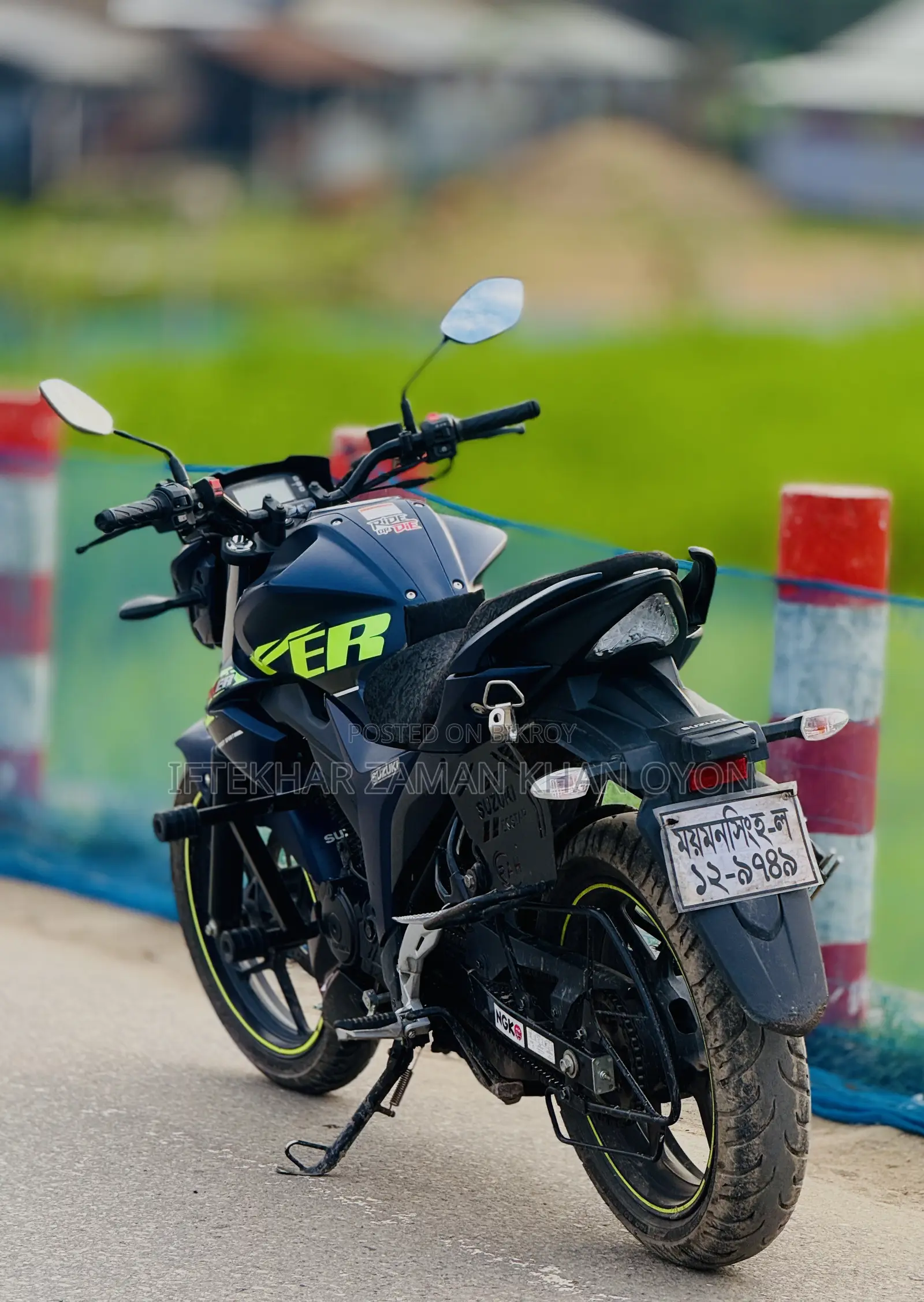 Suzuki Gixxer Monotone 2025 Blue