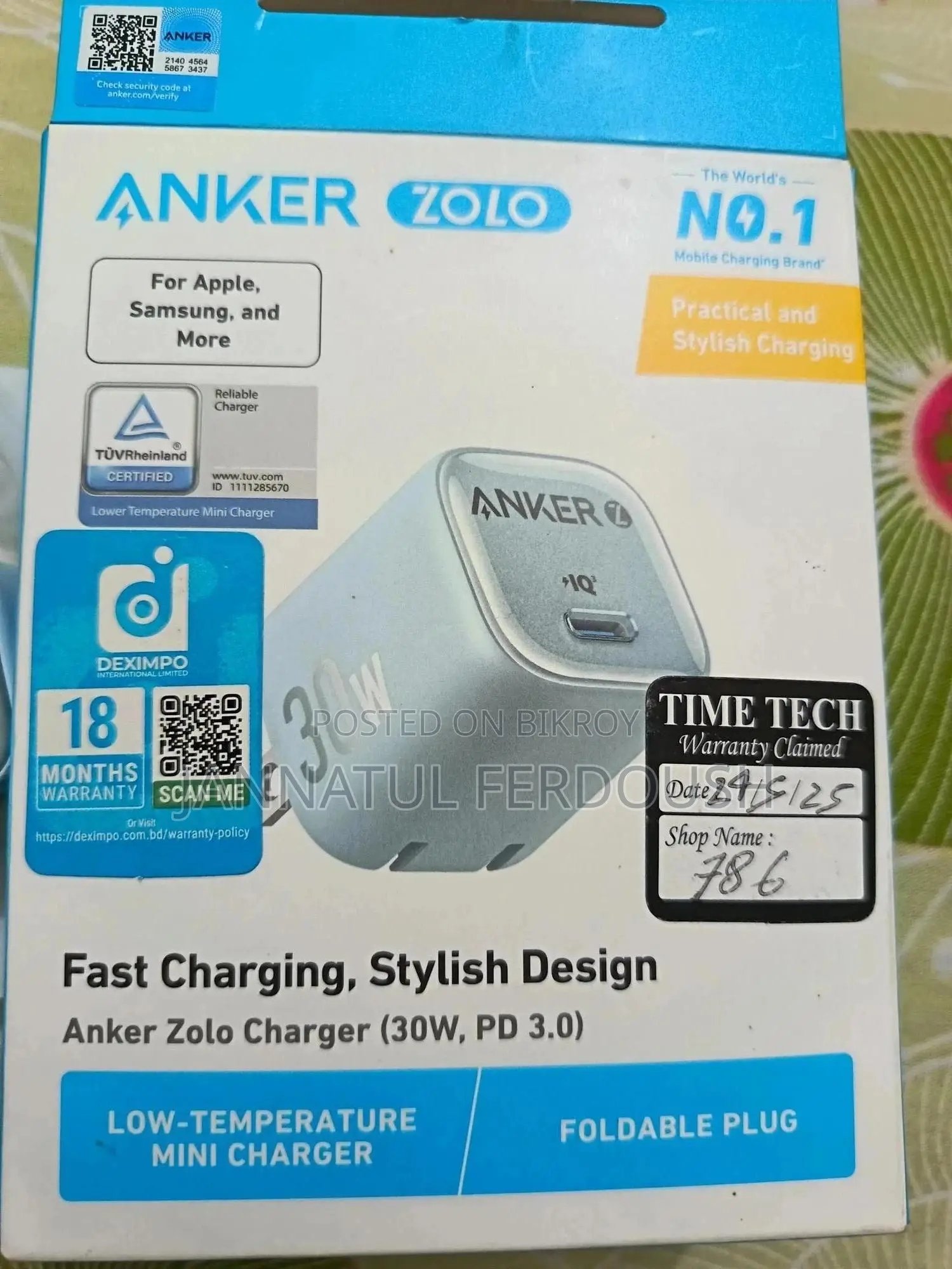 New Charger