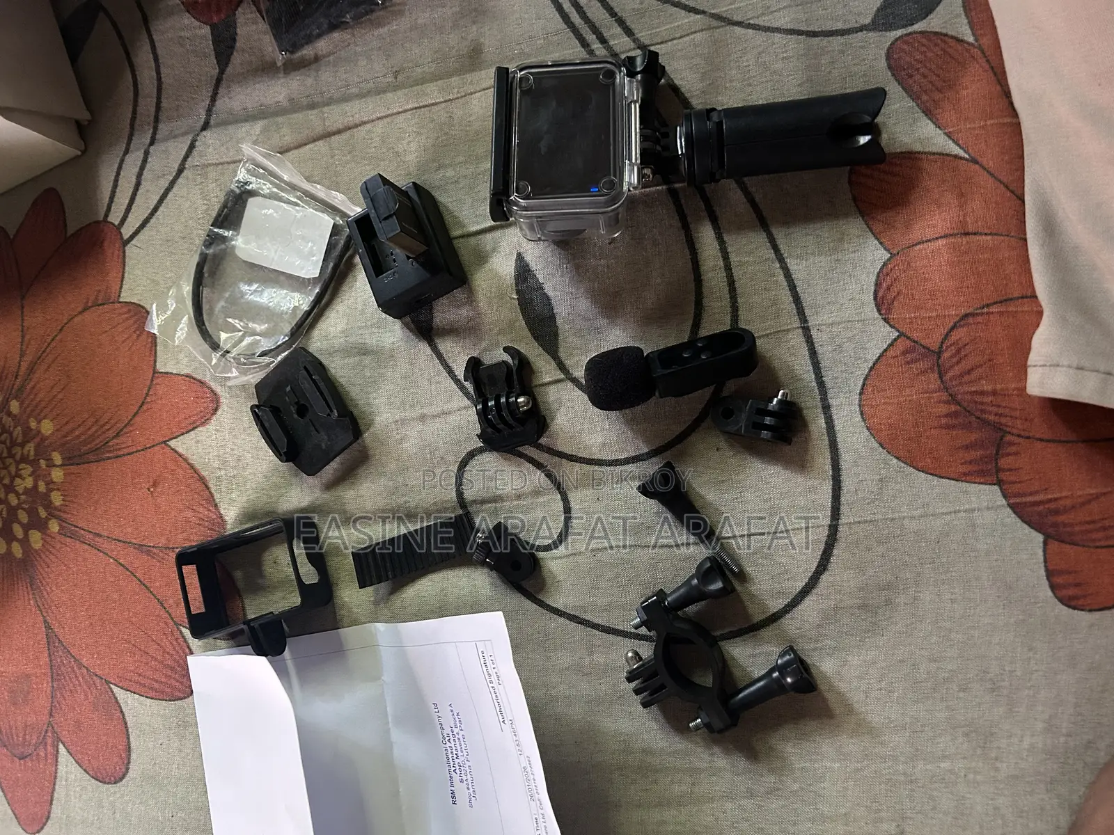 Action Camera Dual Display With Touch Screens