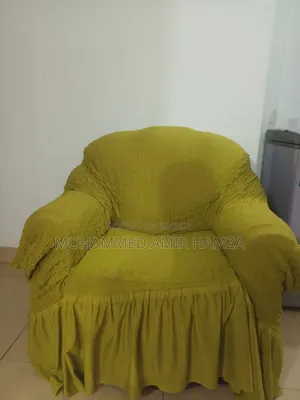 Sofa Set with Tea Table and Sofa Cover
