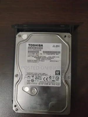 Toshiba 1 Terabyte HDD 75% Health