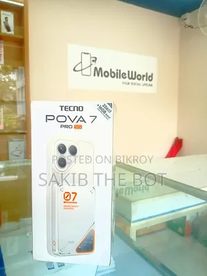 New Tecno Pova 7 Pro 5G 256 GB Black