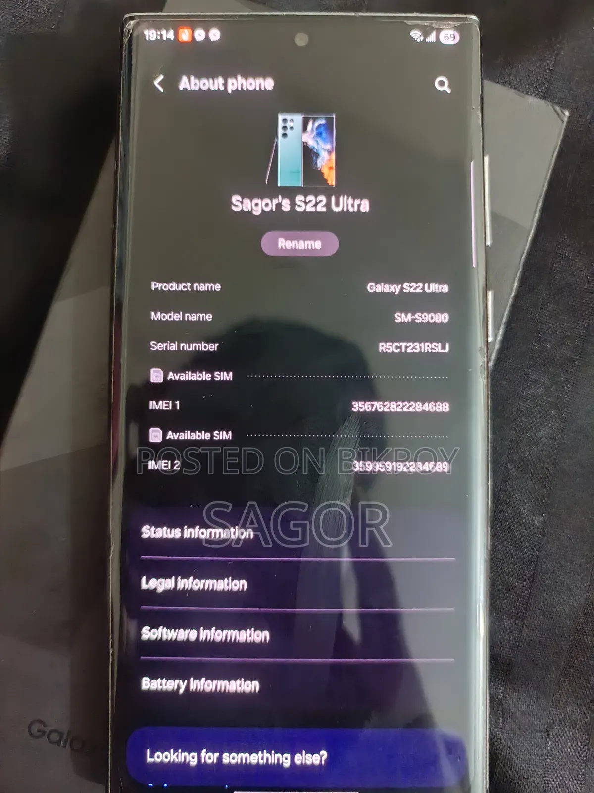 Samsung Galaxy S22 Ultra 512 GB Green