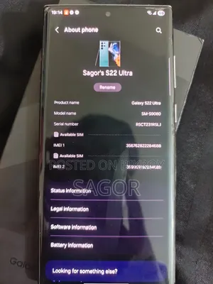 Samsung Galaxy S22 Ultra 512 GB Green