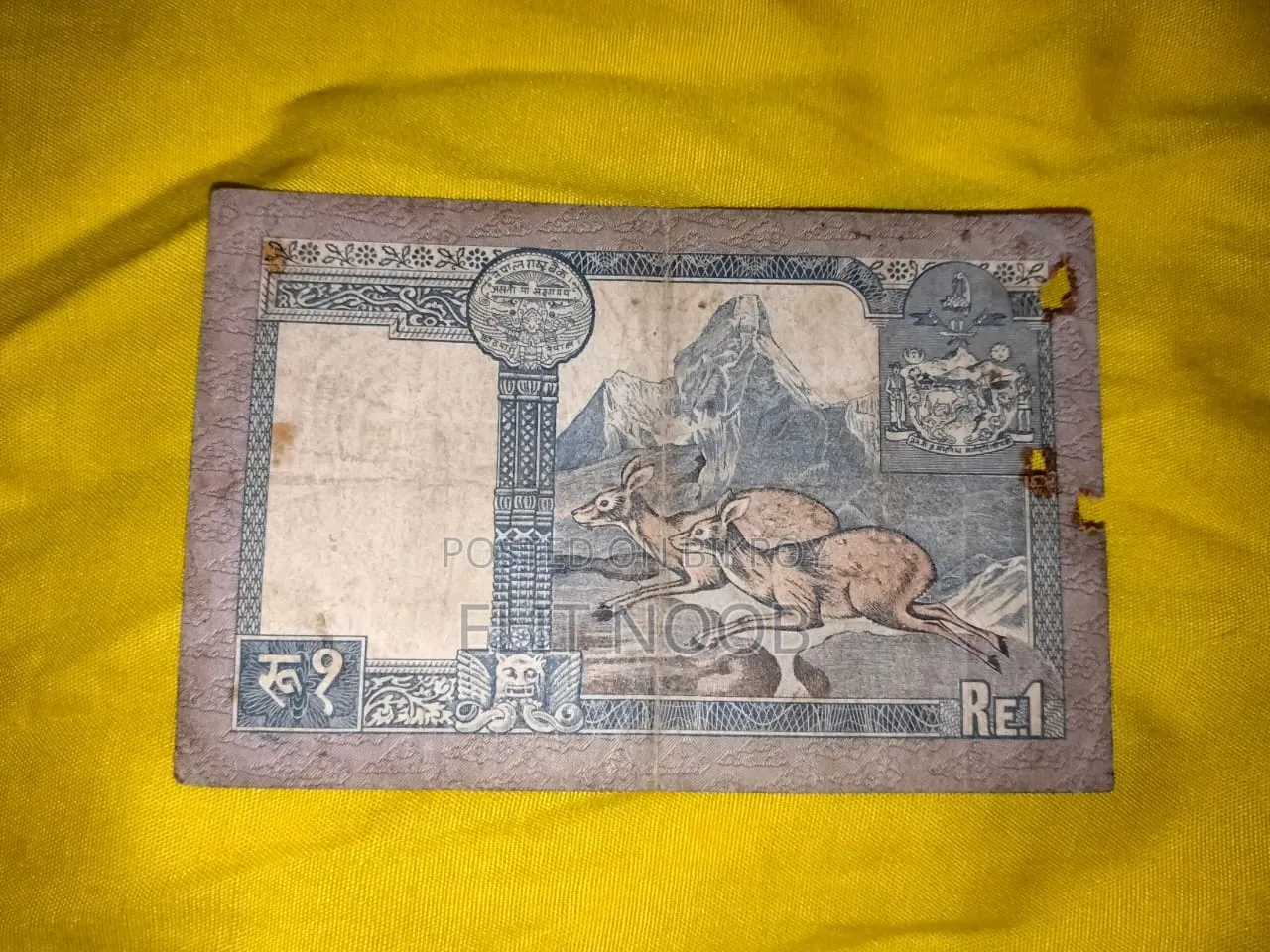 Old Coins and Notes.
