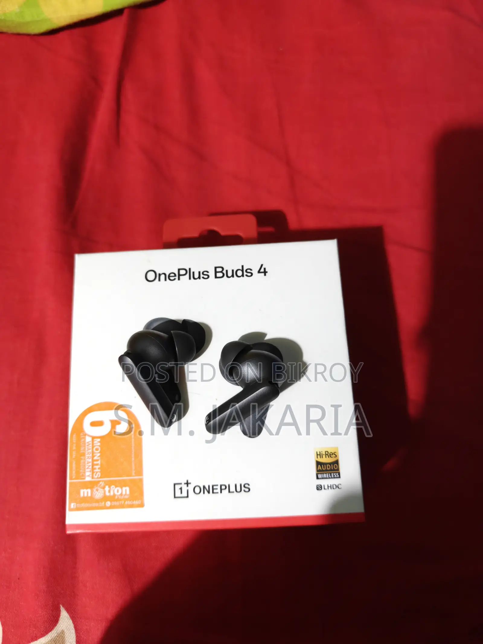 Oneplus Buds 4 Anc TWS - Storm Gray (Used, With Box Bill)