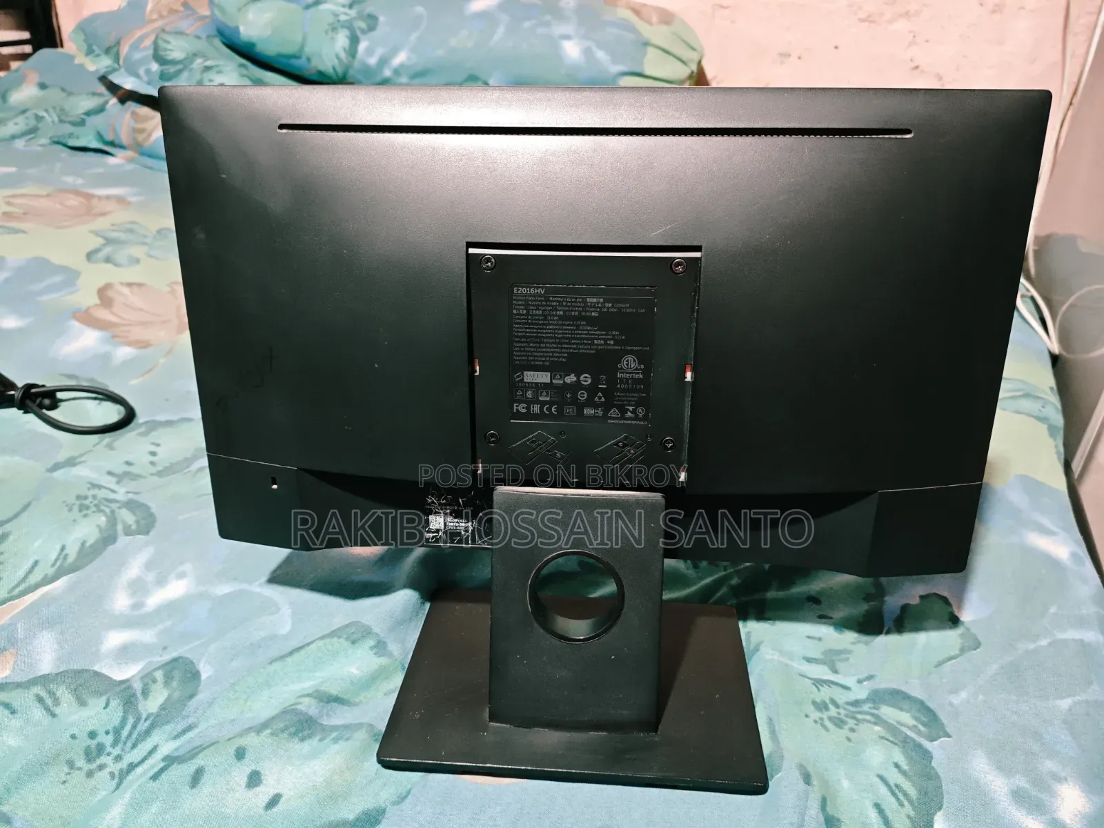 Dell 20” LED Monitor for Sale (Model: E2016h)