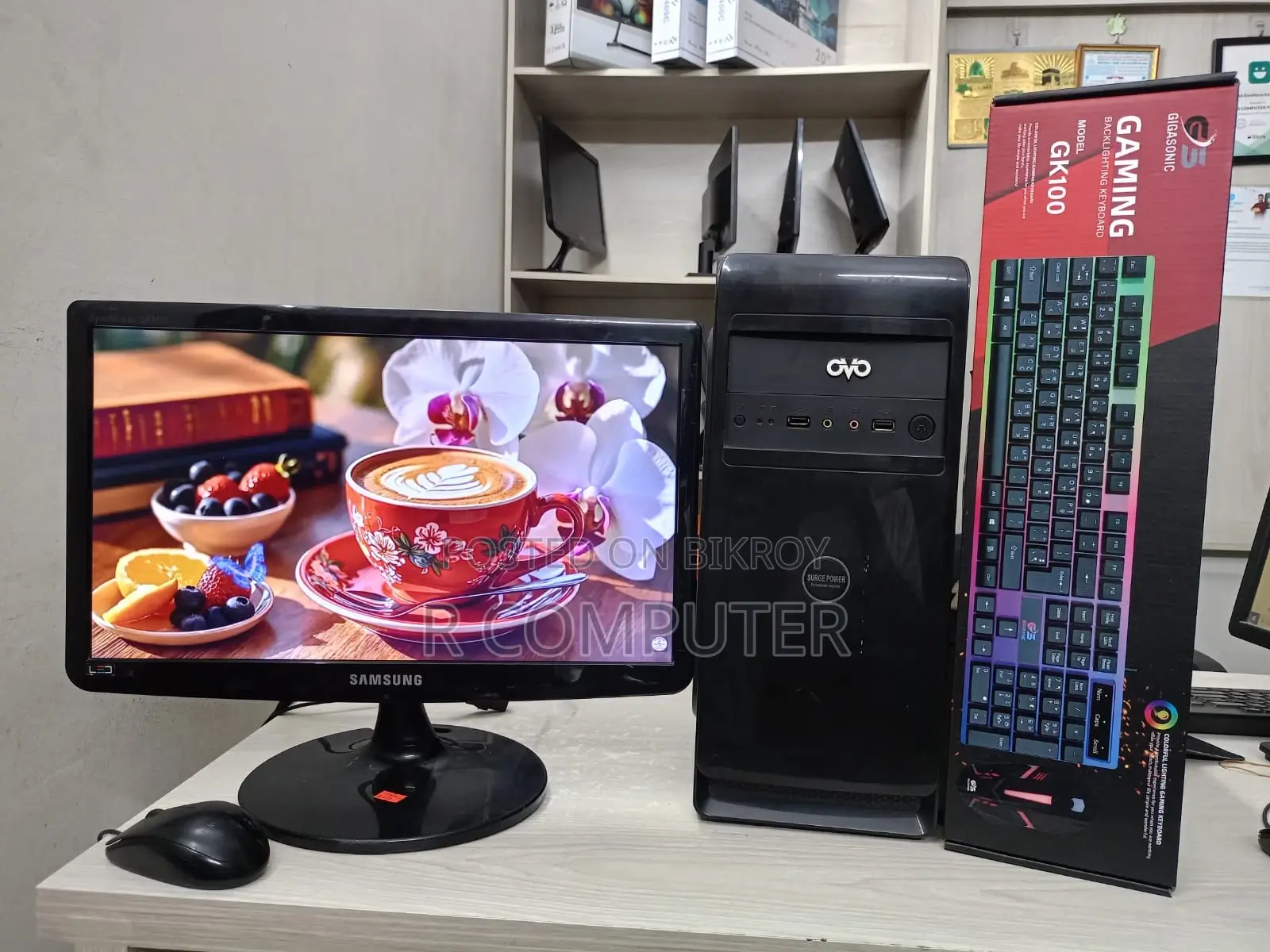 Desktop Computer 4GB Intel Core I3 SSD 128GB