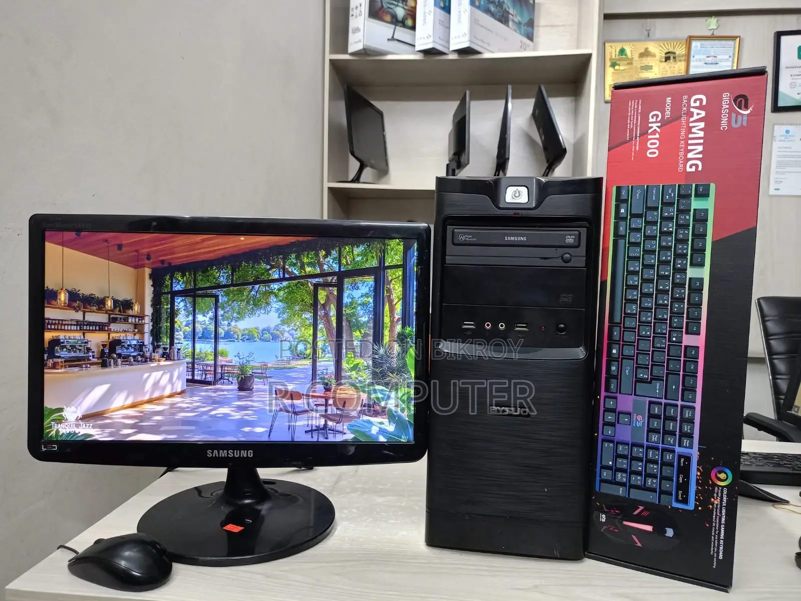 Desktop Computer 4GB Intel Core I3 SSD 128GB