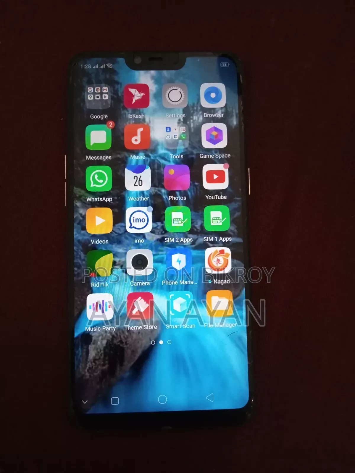 Oppo A3s 64 GB Pink