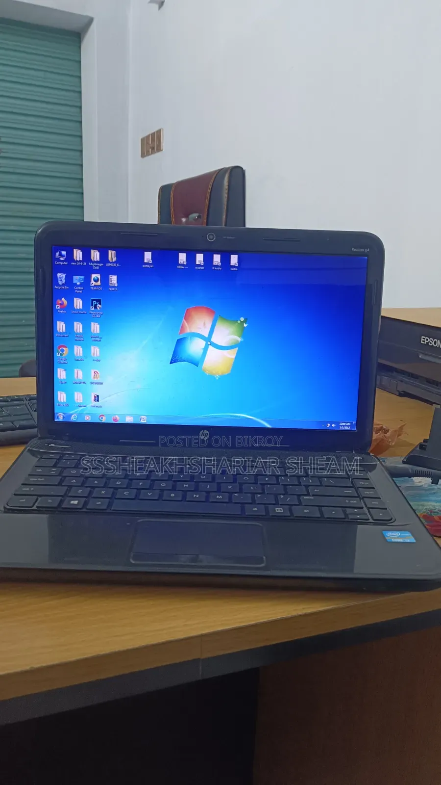 Laptop HP 4GB Intel Core i3 HDD 128GB