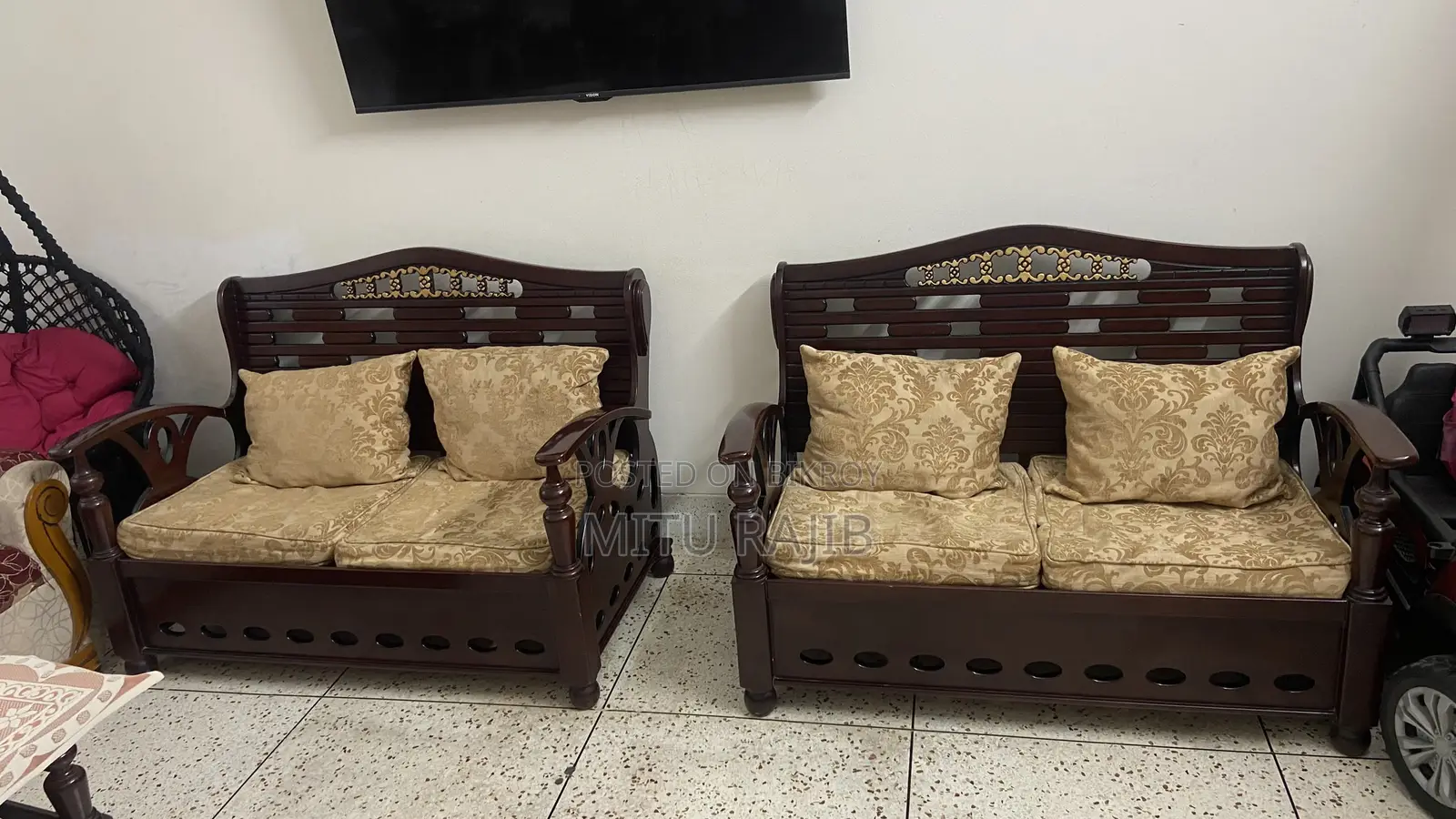 Sofa ,Tea Table , Wall Cabinet, Dressing Table